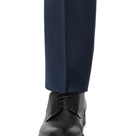 Armani Exchange Men's Slim-Fit Navy Birdseye
Suit Pants - Picture 5 of 10